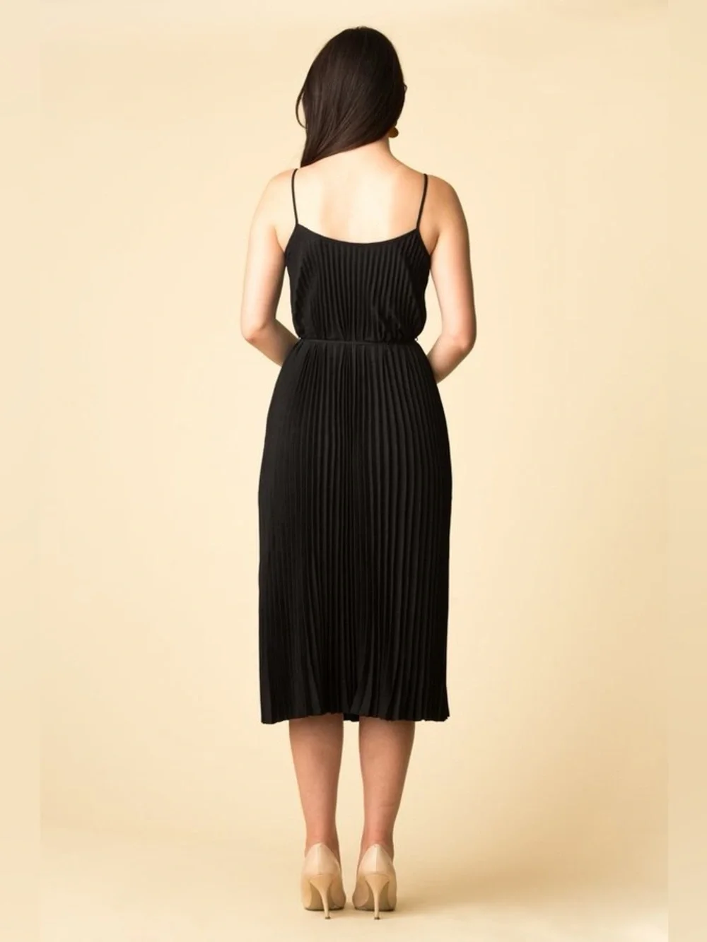 Vince Pleated Cami Dress Size S/P